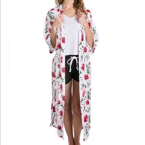 Secret Garden Kimono Floral Robe
